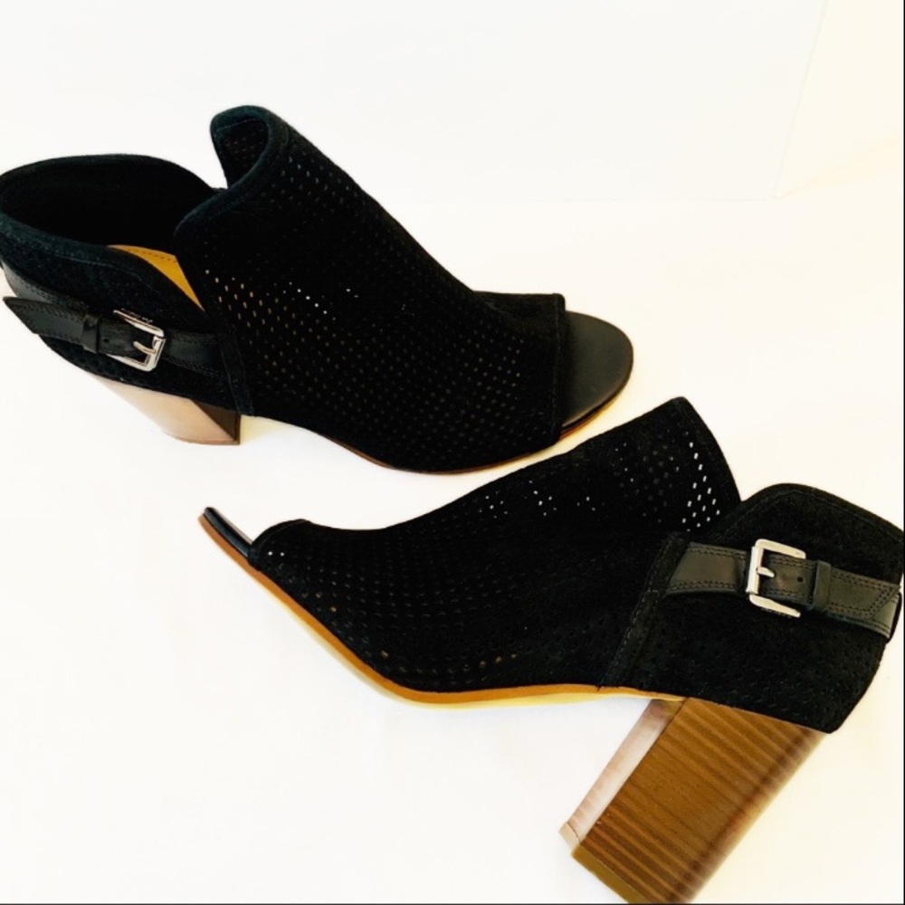 Sam Edelman Easton Open Toe Ankle Booties - Picture 9 of 13